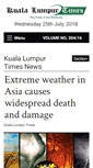 Mobile Screenshot of kualalumpurtimes.com